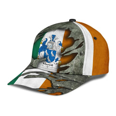 Clan Macgill Coat Of Arms Ulster Irelandarms - Irish Family Crest Classic Cap KF85 Macgill Coat Of Arms Ulster Irelandarms Irish Cap   