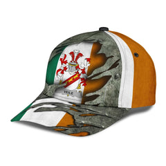 Clan Veile Coat Of Arms - Irish Family Crest Classic Cap NA75 Veile Coat Of Arms Irish Cap   