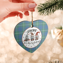 Clan MacIntyre Hunting Ancient Tartan Tartan Crest Gnome Heart Ceramic Ornament XK18 MacIntyre Hunting Ancient Tartan Tartan Christmas   