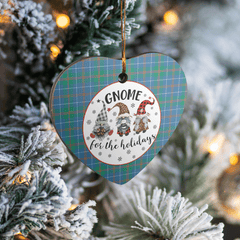 Clan MacHardy Ancient Tartan Tartan Crest Gnome Heart Ceramic Ornament HM56 MacHardy Ancient Tartan Tartan Christmas   