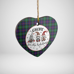 Clan Campbell of Cawdor Modern Tartan Tartan Crest Gnome Heart Ceramic Ornament WM86 Campbell of Cawdor Modern Tartan Tartan Christmas   