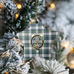 Clan Gordon Dress Ancient Tartan Crest Star Ceramic Ornament UJ20 Gordon Dress Ancient Tartan Tartan Christmas   