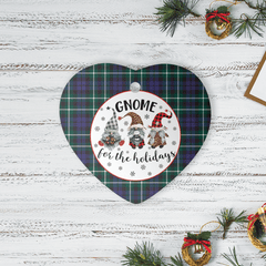 Clan Graham of Montrose Modern Tartan Tartan Crest Gnome Heart Ceramic Ornament KA63 Graham of Montrose Modern Tartan Tartan Christmas   