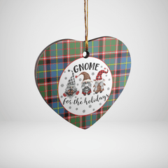 Clan Stirling (of Keir) Tartan Tartan Crest Gnome Heart Ceramic Ornament XX52 Stirling (of Keir) Tartan Tartan Christmas   