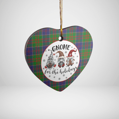 Clan Stewart of Appin Hunting Modern Tartan Tartan Crest Gnome Heart Ceramic Ornament LO99 Stewart of Appin Hunting Modern Tartan Tartan Christmas   