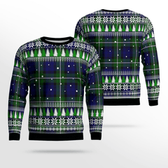 Clan Forbes Modern Tartan Christmas Ugly Sweater AI79 Forbes Modern Tartan Tartan Ugly Sweater   