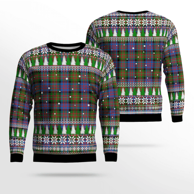 Clan Carnegie Ancient Tartan Christmas Ugly Sweater ZJ48