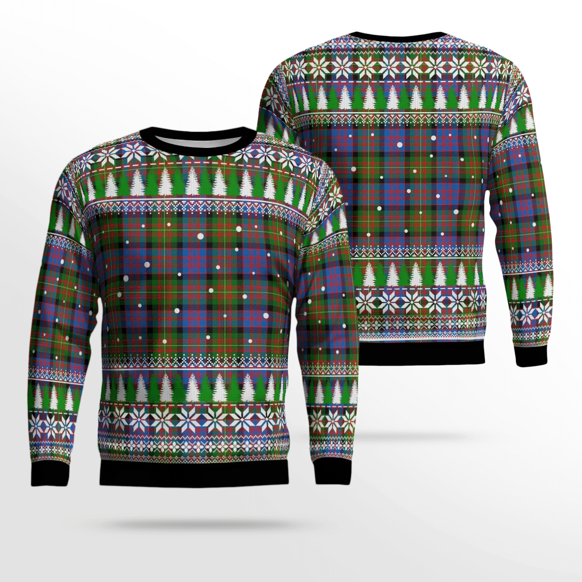 Clan Carnegie Ancient Tartan Christmas Ugly Sweater ZJ48 Carnegie Ancient Tartan Tartan Ugly Sweater   
