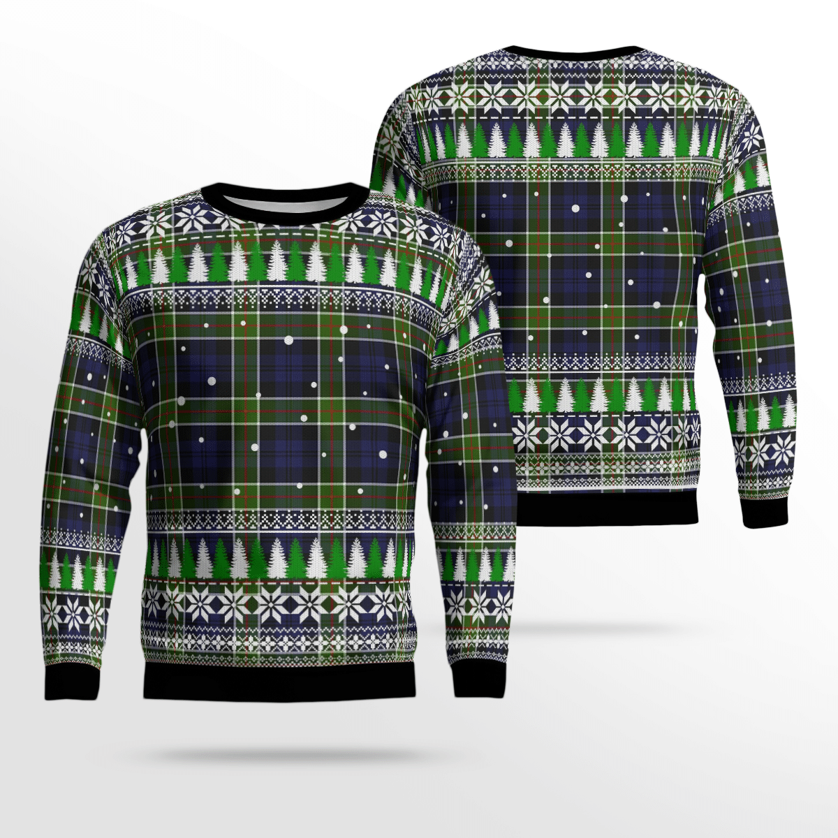 Clan Colquhoun Tartan Christmas Ugly Sweater BC27 Colquhoun Tartan Tartan Ugly Sweater   