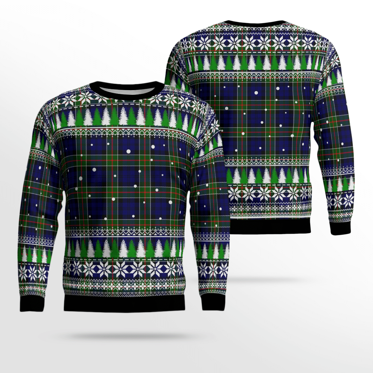 Clan Colquhoun Modern Tartan Christmas Ugly Sweater BT65 Colquhoun Modern Tartan Tartan Ugly Sweater   