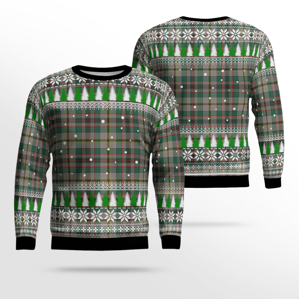 Clan Craig Ancient Tartan Christmas Ugly Sweater BG85 Craig Ancient Tartan Tartan Ugly Sweater   