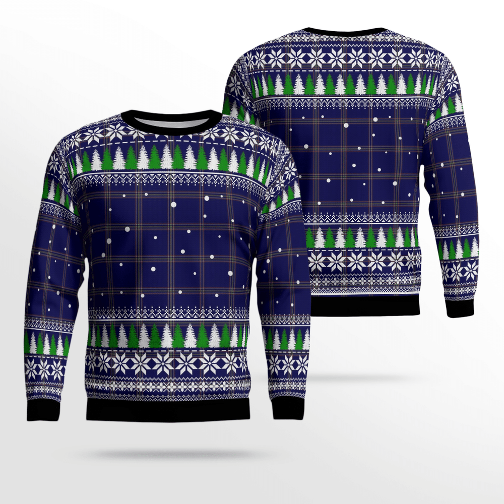 Clan Crichton Tartan Christmas Ugly Sweater UM35 Crichton Tartan Tartan Ugly Sweater   