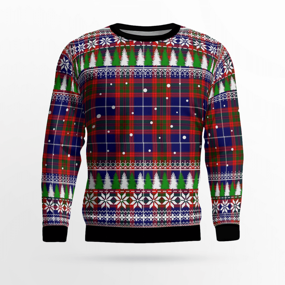 Clan Edinburgh District Tartan Christmas Ugly Sweater KI64 Edinburgh District Tartan Tartan Ugly Sweater   