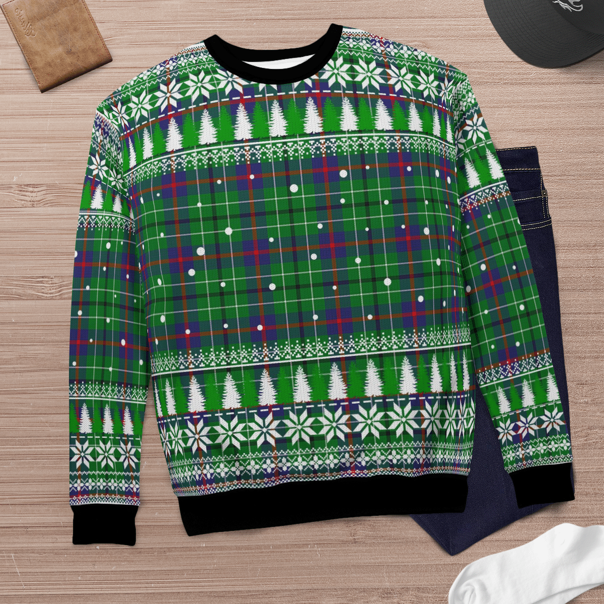 Clan Duncan Ancient Tartan Christmas Ugly Sweater XB47 Duncan Ancient Tartan Tartan Ugly Sweater   