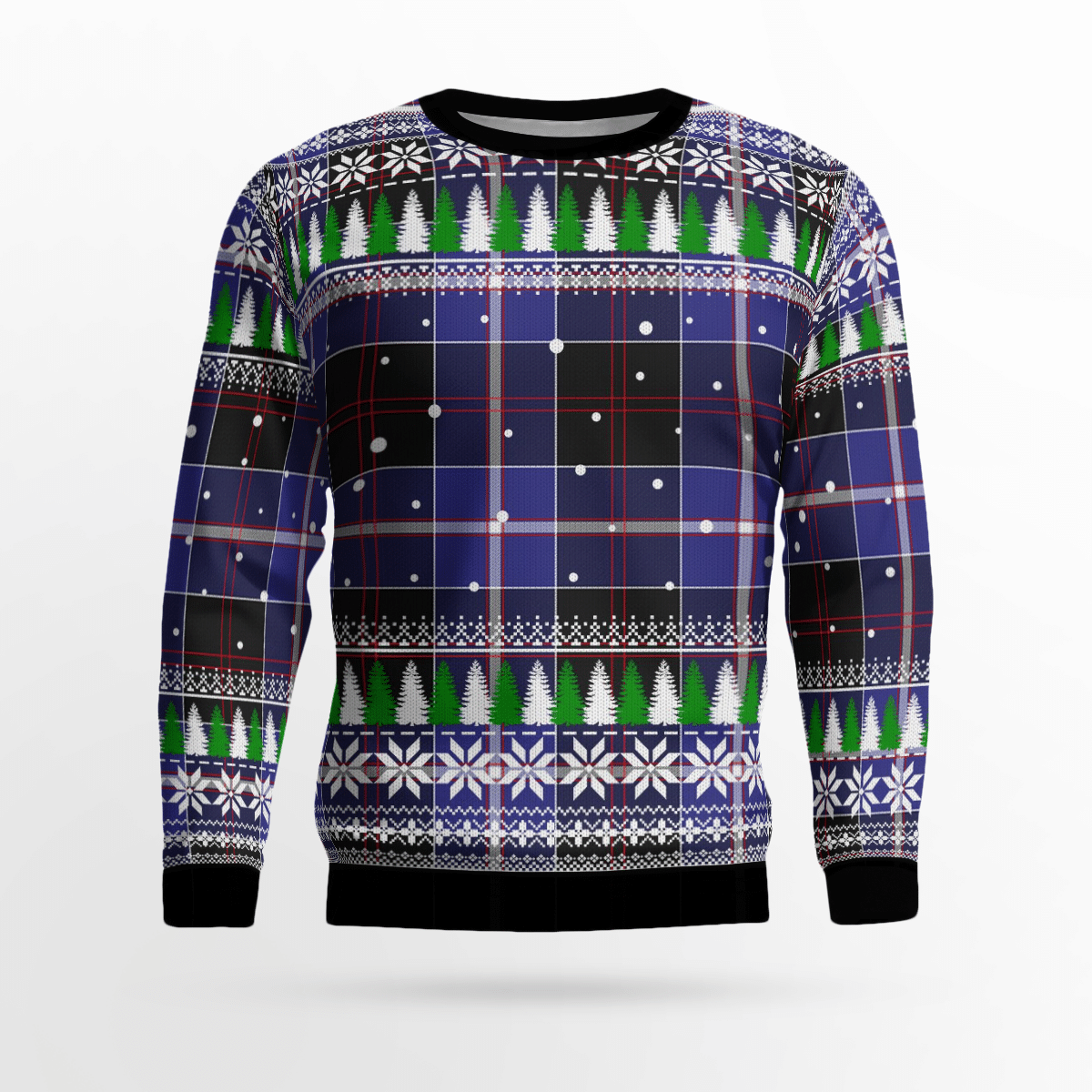 Clan Dunlop Modern Tartan Christmas Ugly Sweater ZH29 Dunlop Modern Tartan Tartan Ugly Sweater   