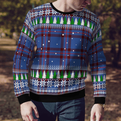 Clan Elliot Modern Tartan Christmas Ugly Sweater IF33 Elliot Modern Tartan Tartan Ugly Sweater   