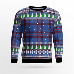 Clan Elliot Modern Tartan Christmas Ugly Sweater IF33 Elliot Modern Tartan Tartan Ugly Sweater   