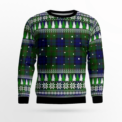 Clan Dundas Modern Tartan Christmas Ugly Sweater WL87 Dundas Modern Tartan Tartan Ugly Sweater   