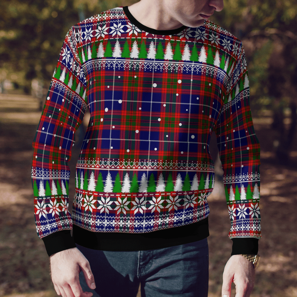 Clan Edinburgh District Tartan Christmas Ugly Sweater KI64 Edinburgh District Tartan Tartan Ugly Sweater   