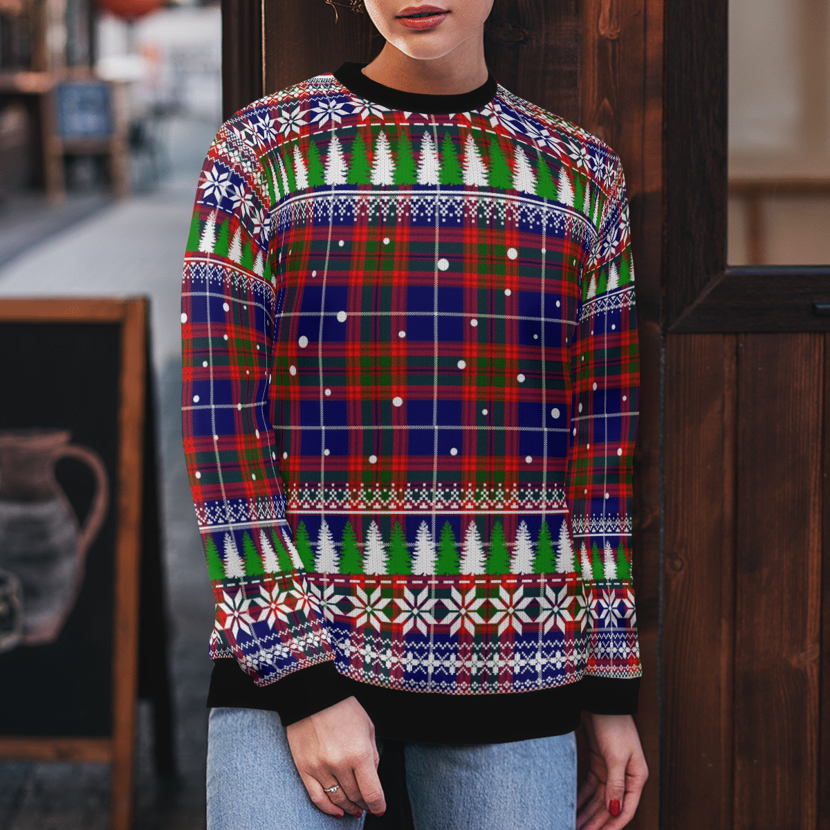 Clan Edinburgh District Tartan Christmas Ugly Sweater KI64 Edinburgh District Tartan Tartan Ugly Sweater   