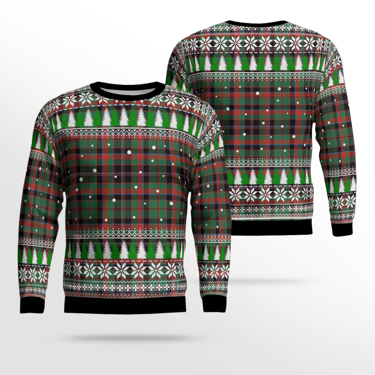 Clan Cumming Hunting Ancient Tartan Christmas Ugly Sweater II14 Cumming Hunting Ancient Tartan Tartan Ugly Sweater   