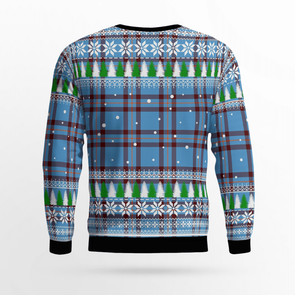 Clan Elliot Ancient Tartan Christmas Ugly Sweater AW84 Elliot Ancient Tartan Tartan Ugly Sweater   
