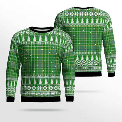 Clan Currie Tartan Christmas Ugly Sweater