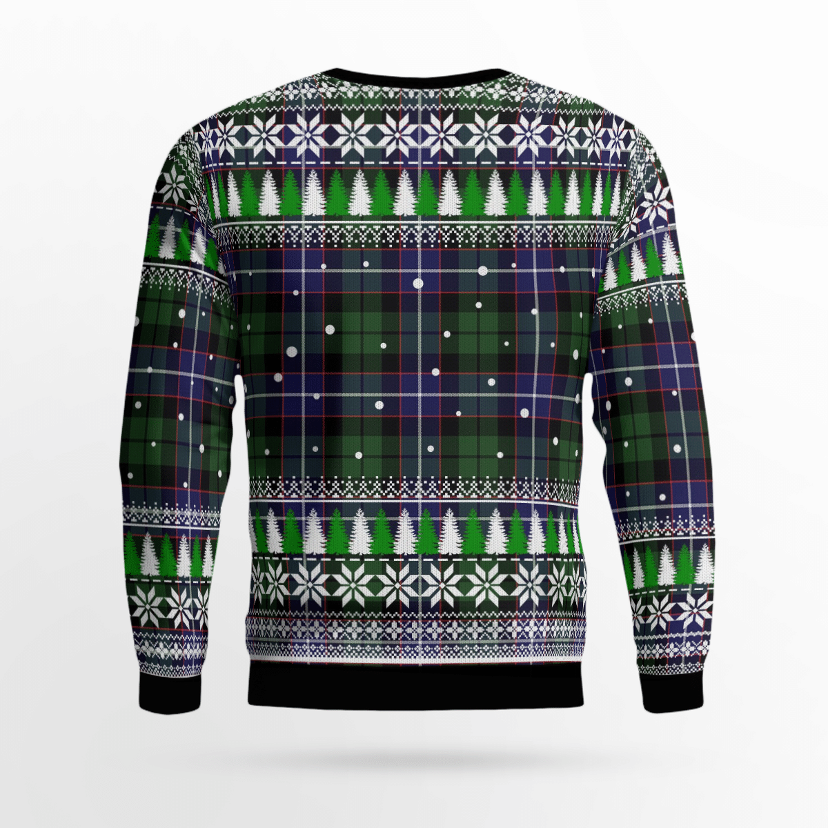 Clan Galbraith Modern Tartan Christmas Ugly Sweater EL89 Galbraith Modern Tartan Tartan Ugly Sweater   
