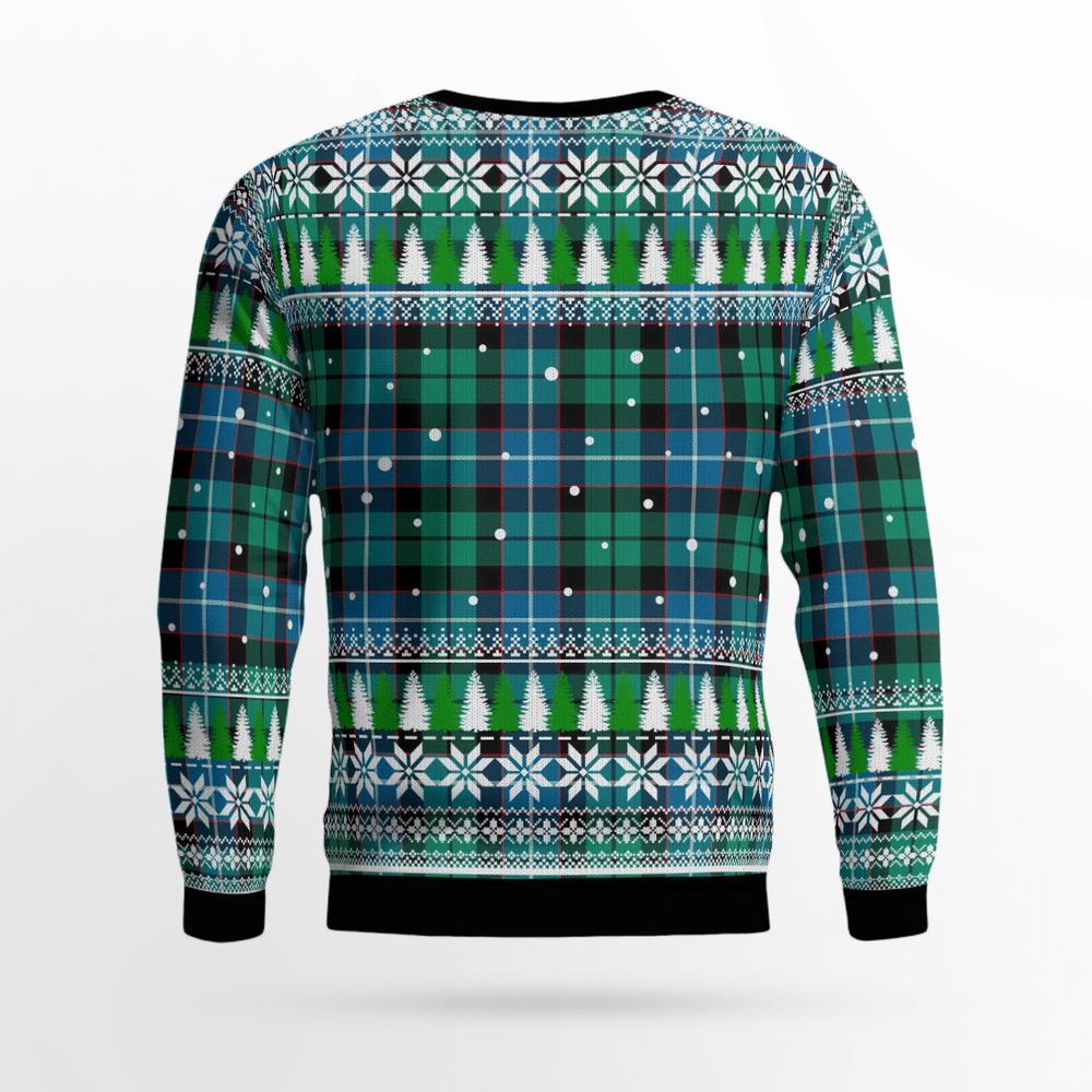 Clan Galbraith Ancient Tartan Christmas Ugly Sweater WP15 Galbraith Ancient Tartan Tartan Ugly Sweater   
