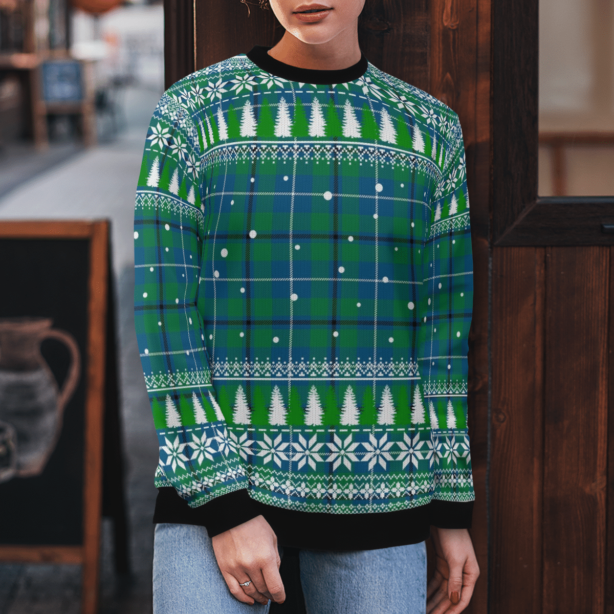 Clan Douglas Ancient Tartan Christmas Ugly Sweater ZQ31 Douglas Ancient Tartan Tartan Ugly Sweater   