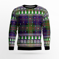 Clan Chalmer Tartan Christmas Ugly Sweater DK91 Chalmer Tartan Tartan Ugly Sweater   