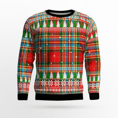 Clan Chattan Tartan Christmas Ugly Sweater IW46 Chattan Tartan Tartan Ugly Sweater   
