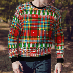 Clan Chattan Tartan Christmas Ugly Sweater IW46 Chattan Tartan Tartan Ugly Sweater   