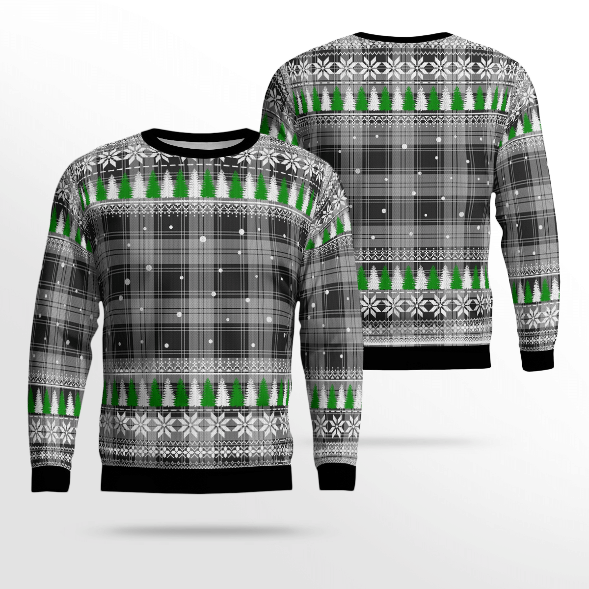 Clan Glen Tartan Christmas Ugly Sweater YJ42 Glen Tartan Tartan Ugly Sweater   