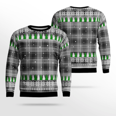 Clan Glen Tartan Christmas Ugly Sweater YJ42 Glen Tartan Tartan Ugly Sweater   