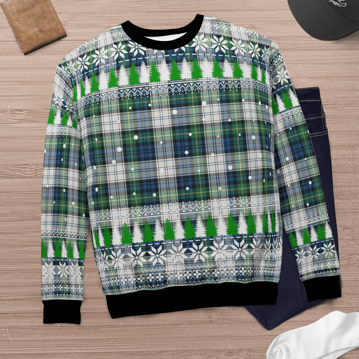Clan Gordon Dress Ancient Tartan Christmas Ugly Sweater UR36 Gordon Dress Ancient Tartan Tartan Ugly Sweater   