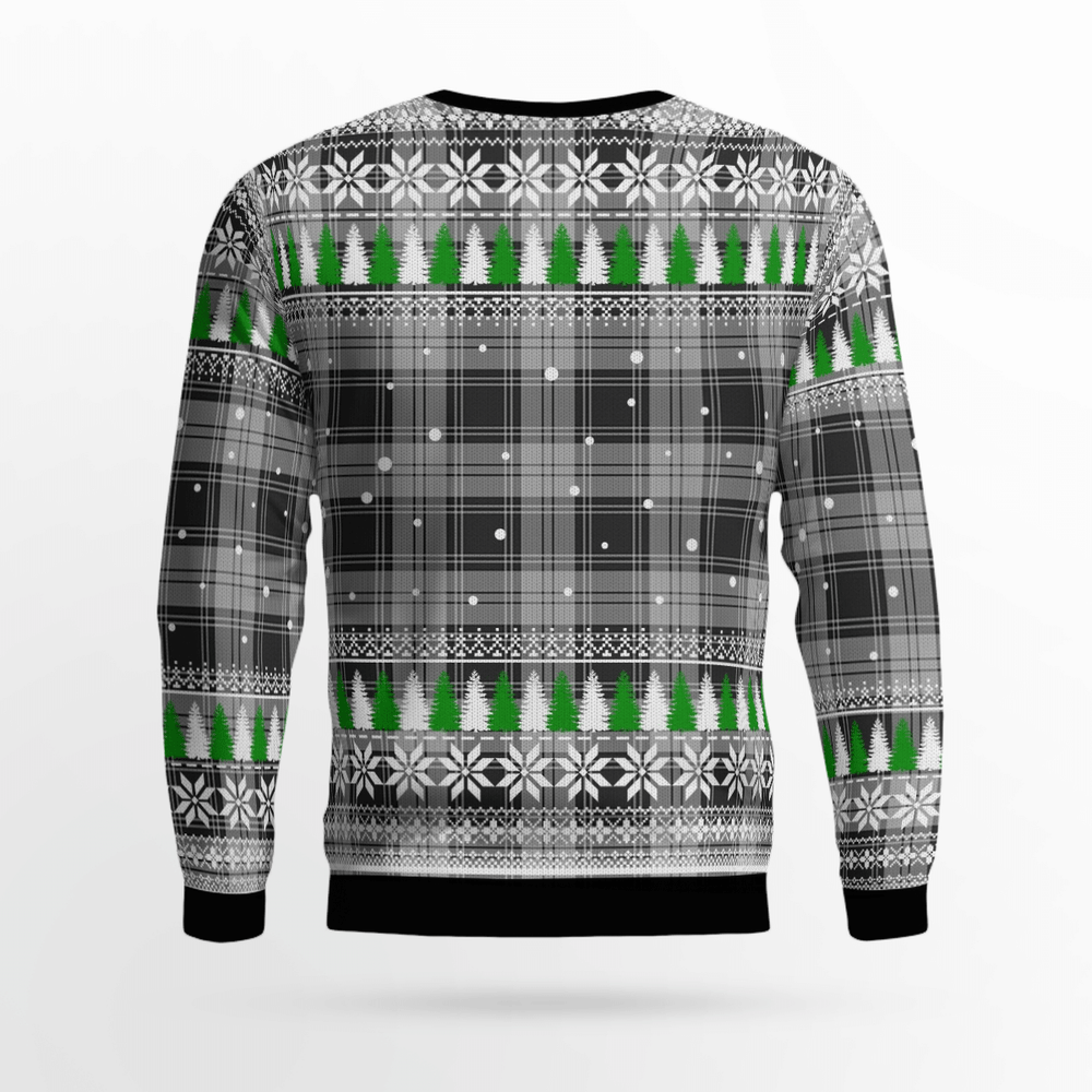 Clan Glen Tartan Christmas Ugly Sweater YJ42 Glen Tartan Tartan Ugly Sweater   