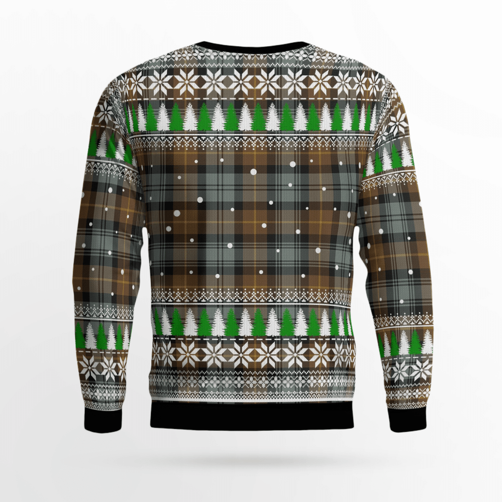 Clan Gordon Weathered Tartan Christmas Ugly Sweater AY42 Gordon Weathered Tartan Tartan Ugly Sweater   