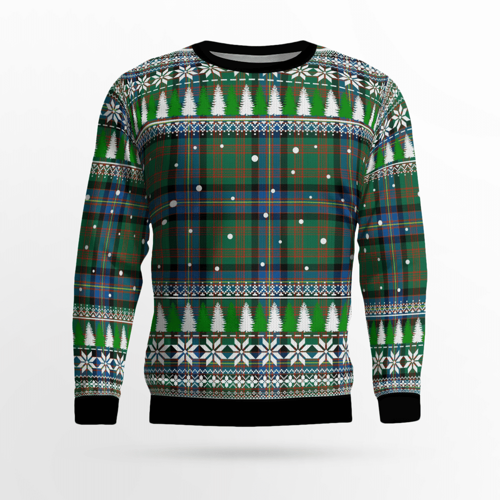 Clan Cochrane Ancient  Tartan Christmas Ugly Sweater QD50 Cochrane Ancient Tartan Tartan Ugly Sweater   