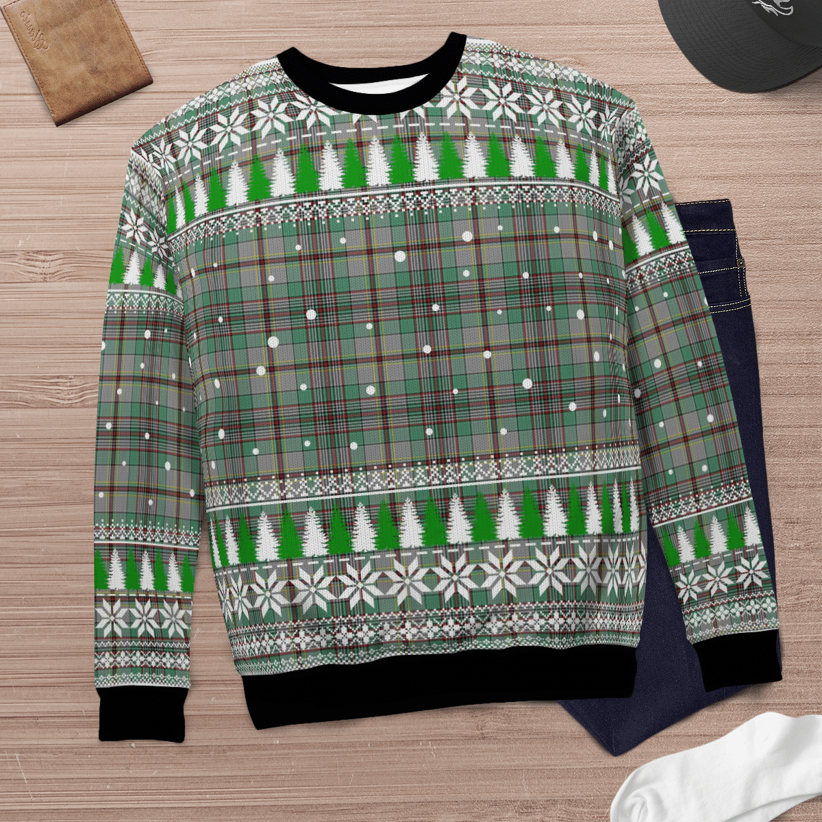 Clan Craig Tartan Christmas Ugly Sweater XC62 Craig Tartan Tartan Ugly Sweater   