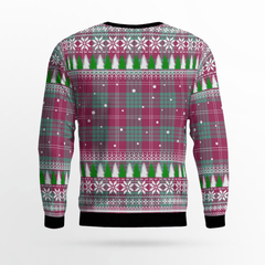 Clan Crawford Ancient Tartan Christmas Ugly Sweater KW57 Crawford Ancient Tartan Tartan Ugly Sweater   