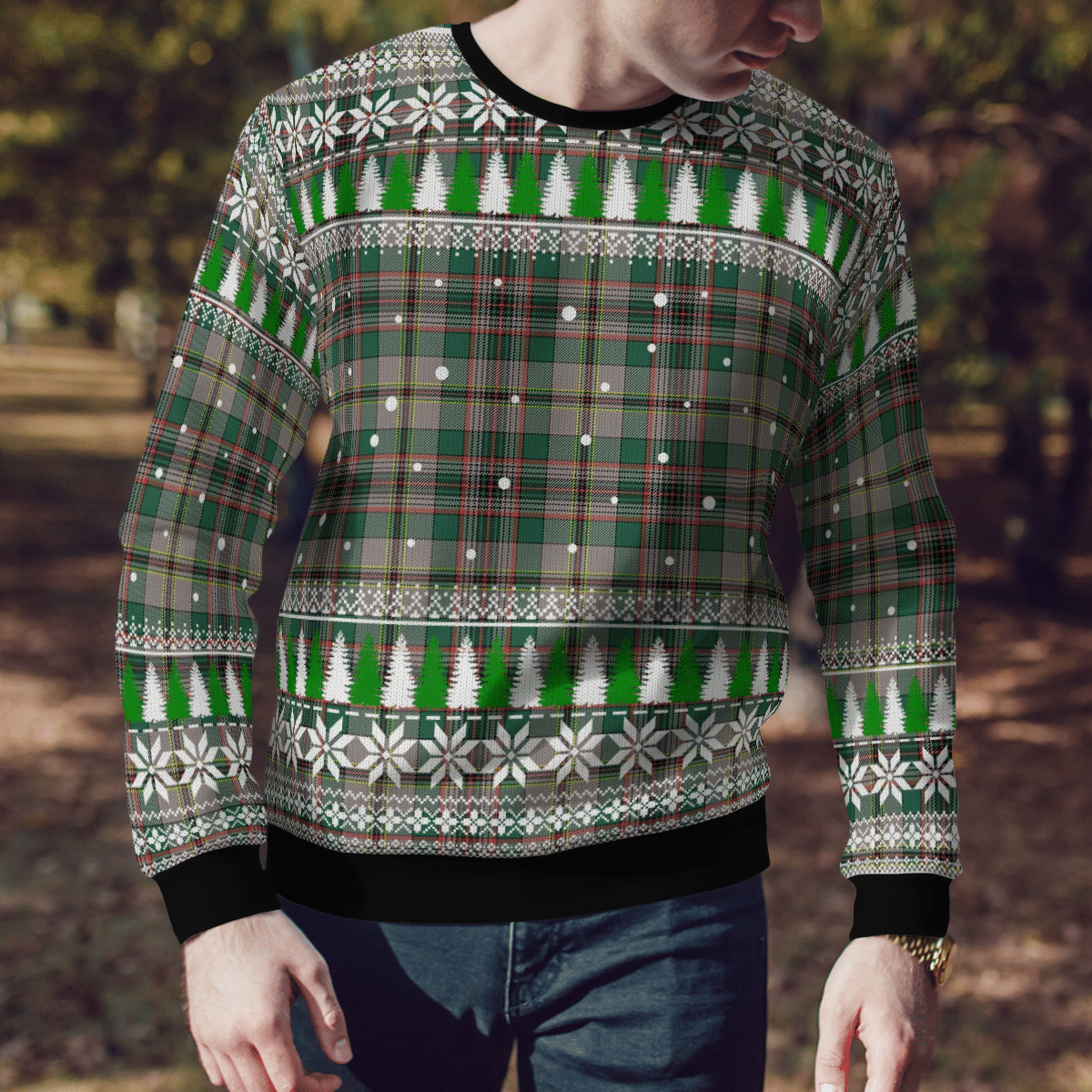 Clan Craig Ancient Tartan Christmas Ugly Sweater BG85 Craig Ancient Tartan Tartan Ugly Sweater   