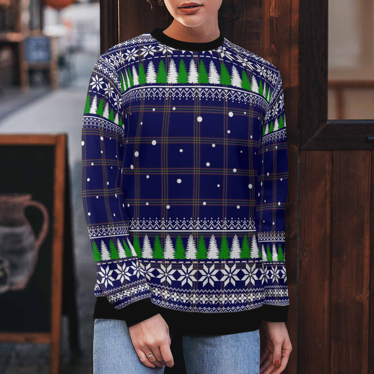 Clan Crichton Tartan Christmas Ugly Sweater UM35 Crichton Tartan Tartan Ugly Sweater   