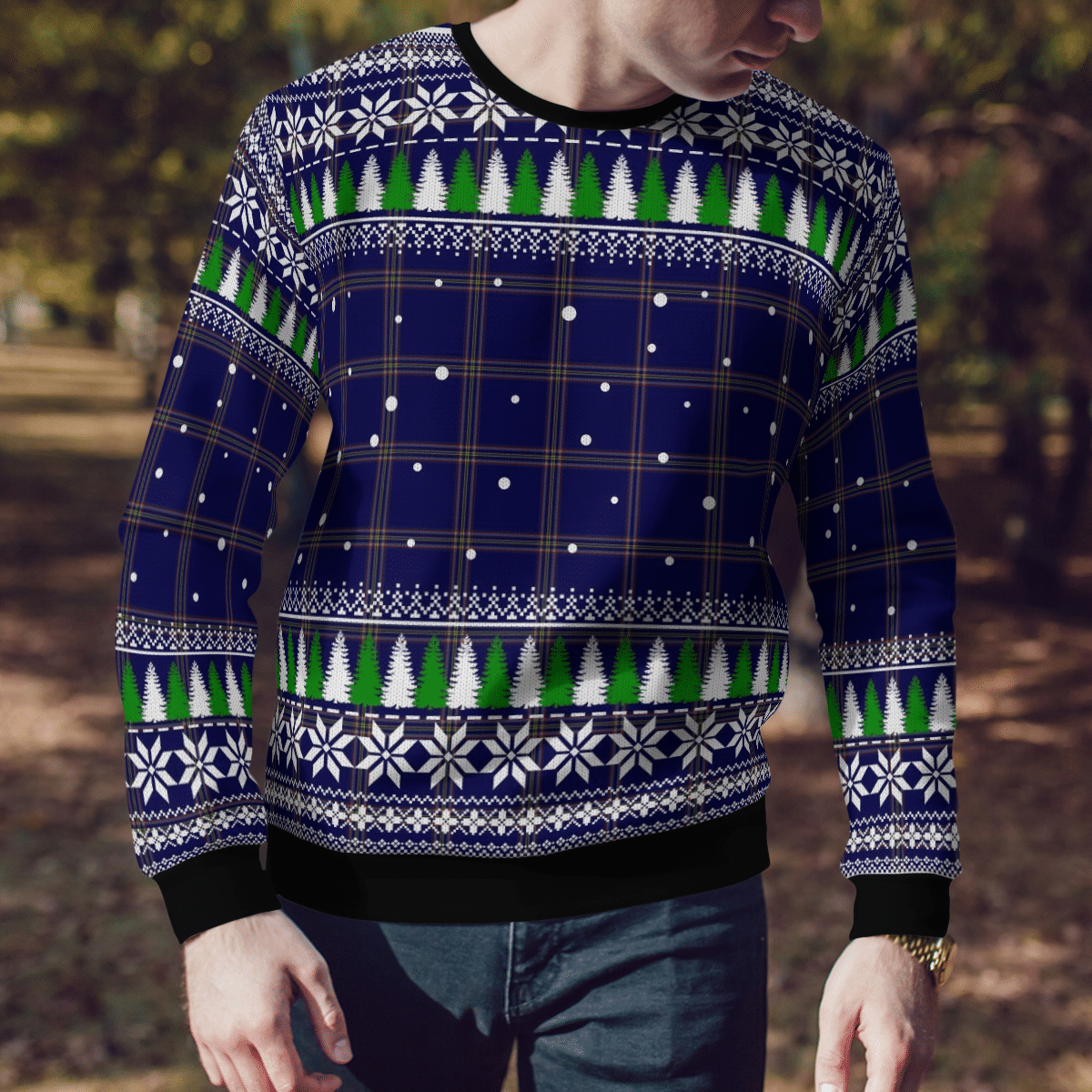 Clan Crichton Tartan Christmas Ugly Sweater UM35 Crichton Tartan Tartan Ugly Sweater   