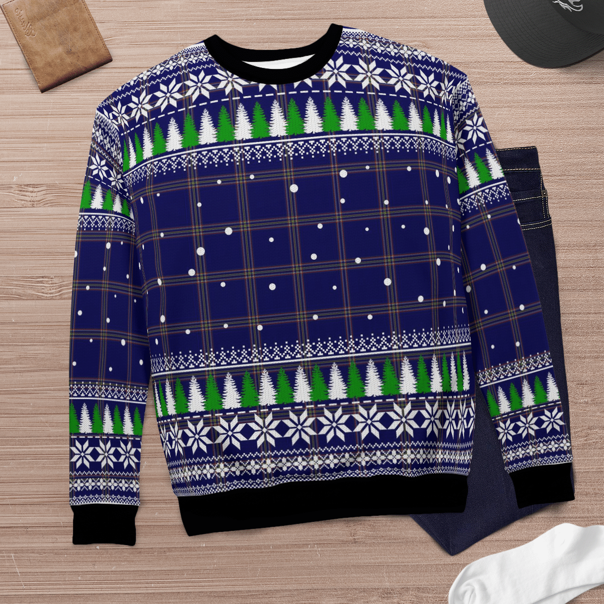 Clan Crichton Tartan Christmas Ugly Sweater UM35 Crichton Tartan Tartan Ugly Sweater   