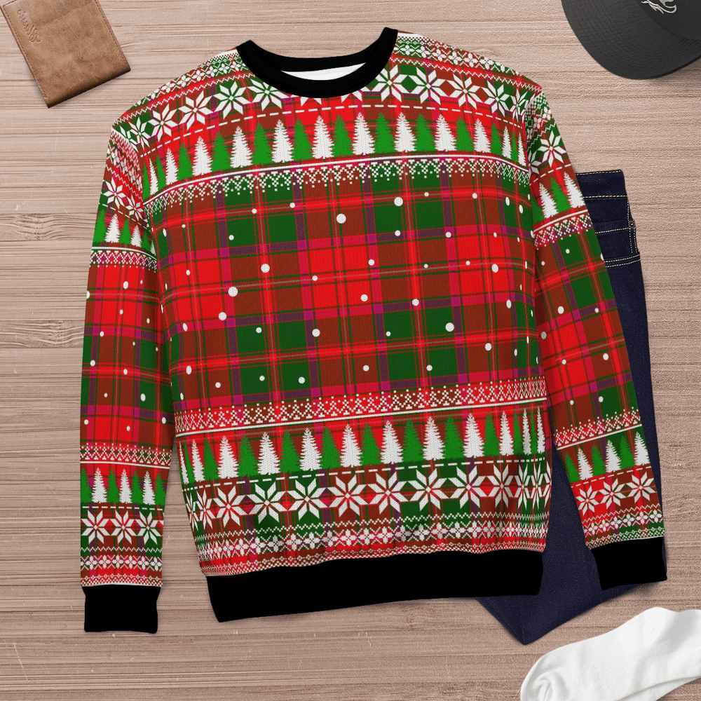 Clan Crief District Tartan Christmas Ugly Sweater EX77 Crief District Tartan Tartan Ugly Sweater   
