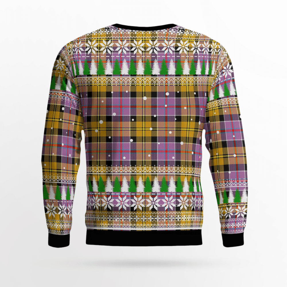 Clan Culloden Ancient Tartan Christmas Ugly Sweater PO34 Culloden Ancient Tartan Tartan Ugly Sweater   