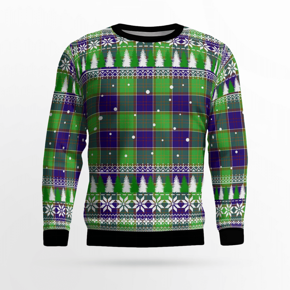 Clan Dalrymple Tartan Christmas Ugly Sweater HV22 Dalrymple Tartan Tartan Ugly Sweater   
