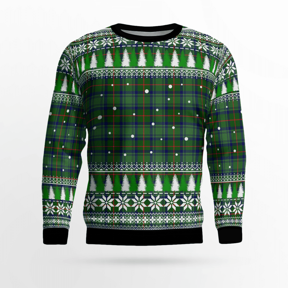 Clan Cranston Modern Tartan Christmas Ugly Sweater PP87 Cranston Modern Tartan Tartan Ugly Sweater   