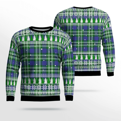 Clan Haliburton Tartan Christmas Ugly Sweater IL69
